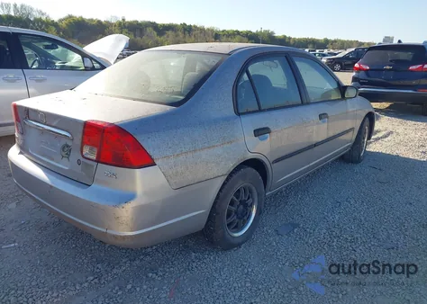 2003 Honda Civic Dx z USA, uszkodzony, nr VIN 2HGES16133H588774